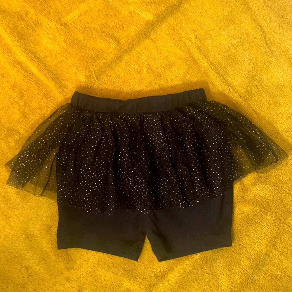SWIGGLES Black Glittery Skirt